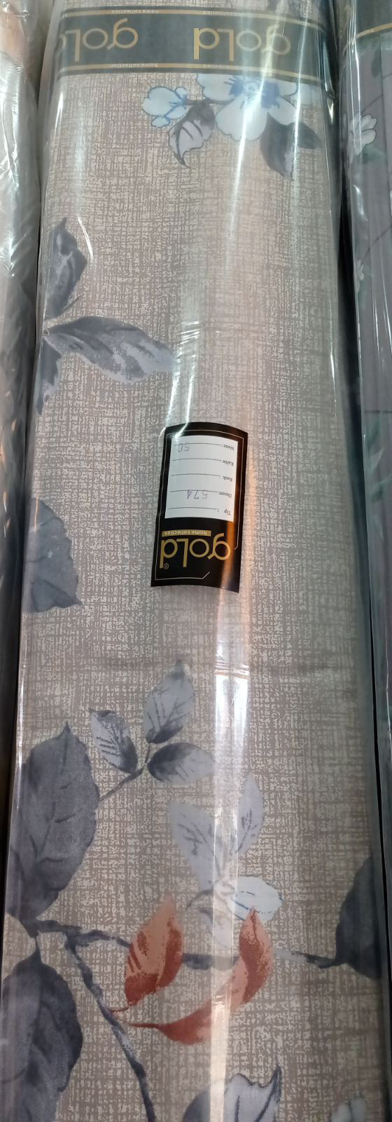 Ткань для постельного белья Бязь "Gold" Lux "Цветочные ноты" GL3885