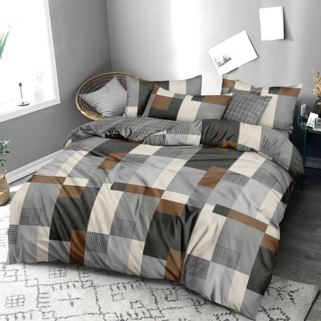 Тканина для постільної білизни Бязь "Gold" Lux GL1849 (A+B) - (50м+50м)