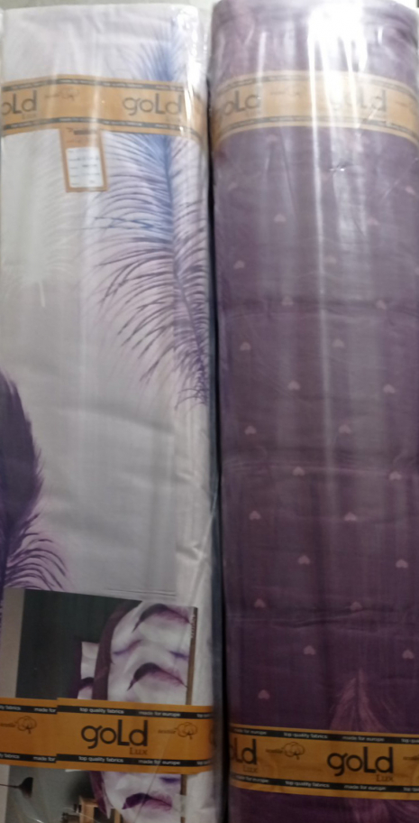 Ткань для постельного белья Бязь "Gold" Lux GL50975 (A+B) - (50м+50м)