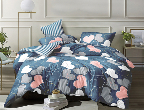 Євро-максі набір постільної білизни 200*220 із Ранфорсу №182081AB Черешенка™