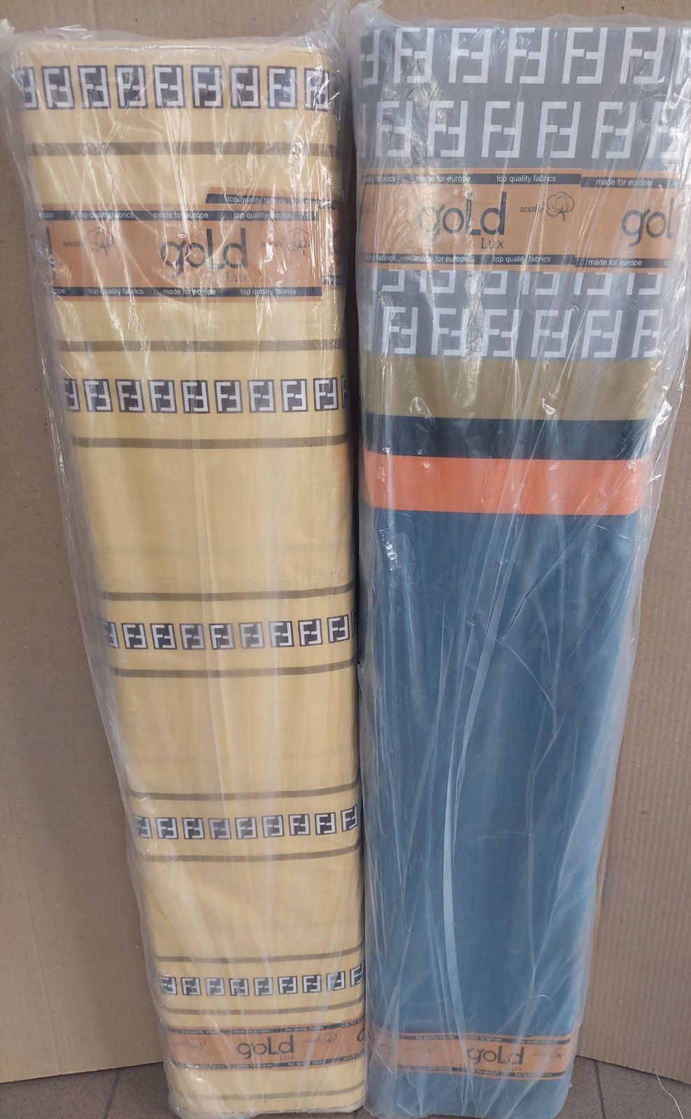 Тканина для постільної білизни Бязь "Gold" Lux GL1906 (A+B) - (50м+50м)