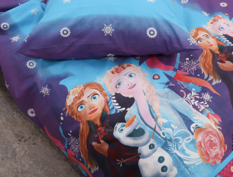 Полуторний набір постільної білизни 150*220 із Бязі "Gold" №614968 Черешенка™