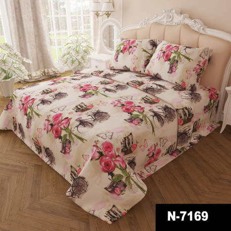 Ткань для постельного белья Бязь "Gold" Lux GL7237