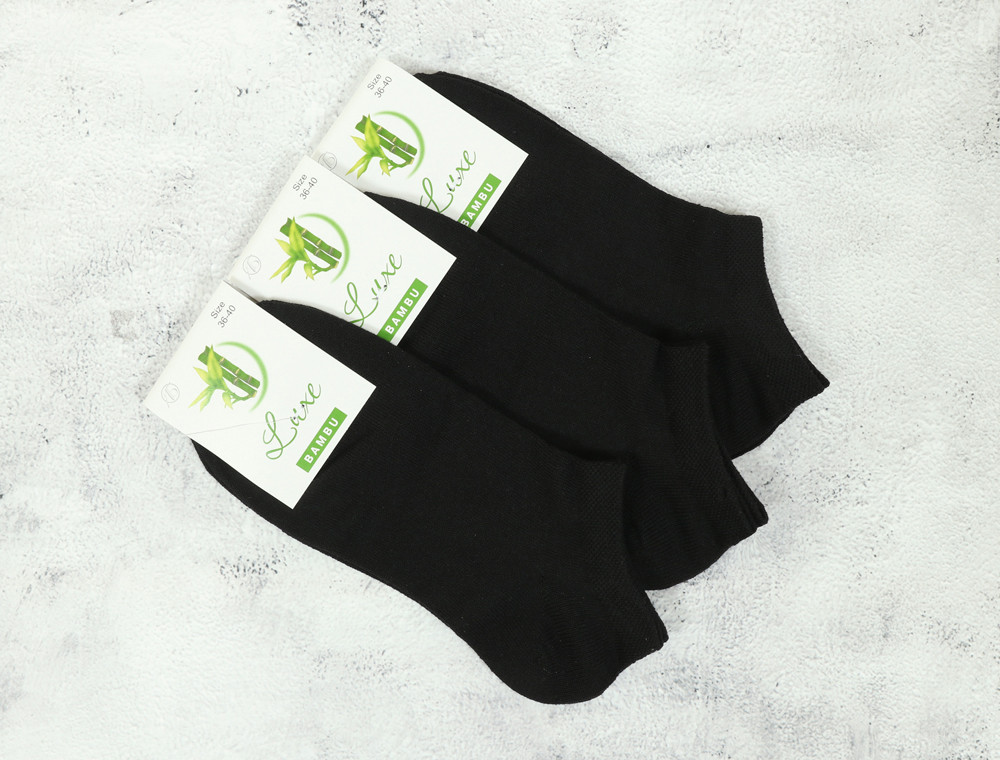 Жіночі шкарпетки Luxe Bambu короткі (36-40) №BL2010