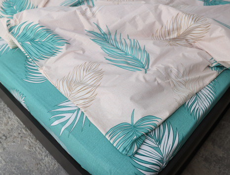 Полуторный набор постельного белья 150*220 из Бязи "Gold" №151841AB Черешенка™