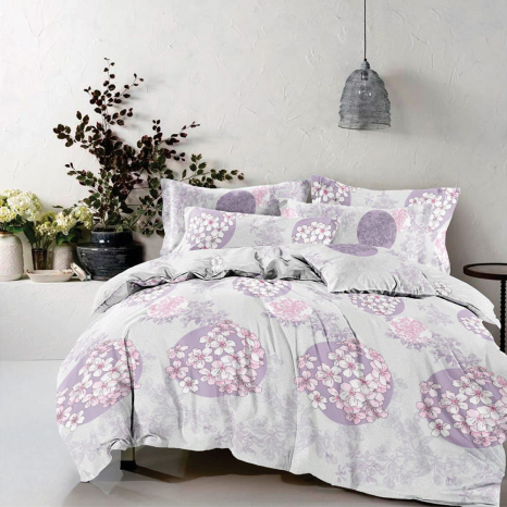 Ткань для постельного белья Бязь "Gold" GLL42Grey