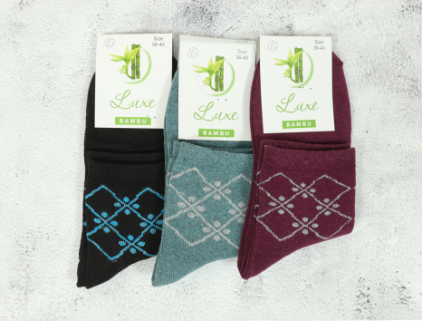 Жіночі шкарпетки Luxe Bambu (36-40) №BL3306