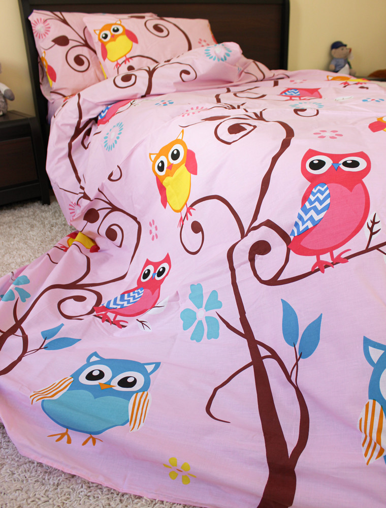 Полуторный набор постельного белья 150*220 из Бязи "Gold" №16170 Черешенка™