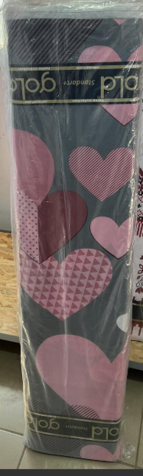 Ткань для постельного белья Бязь "Gold" Lux GL3404pink