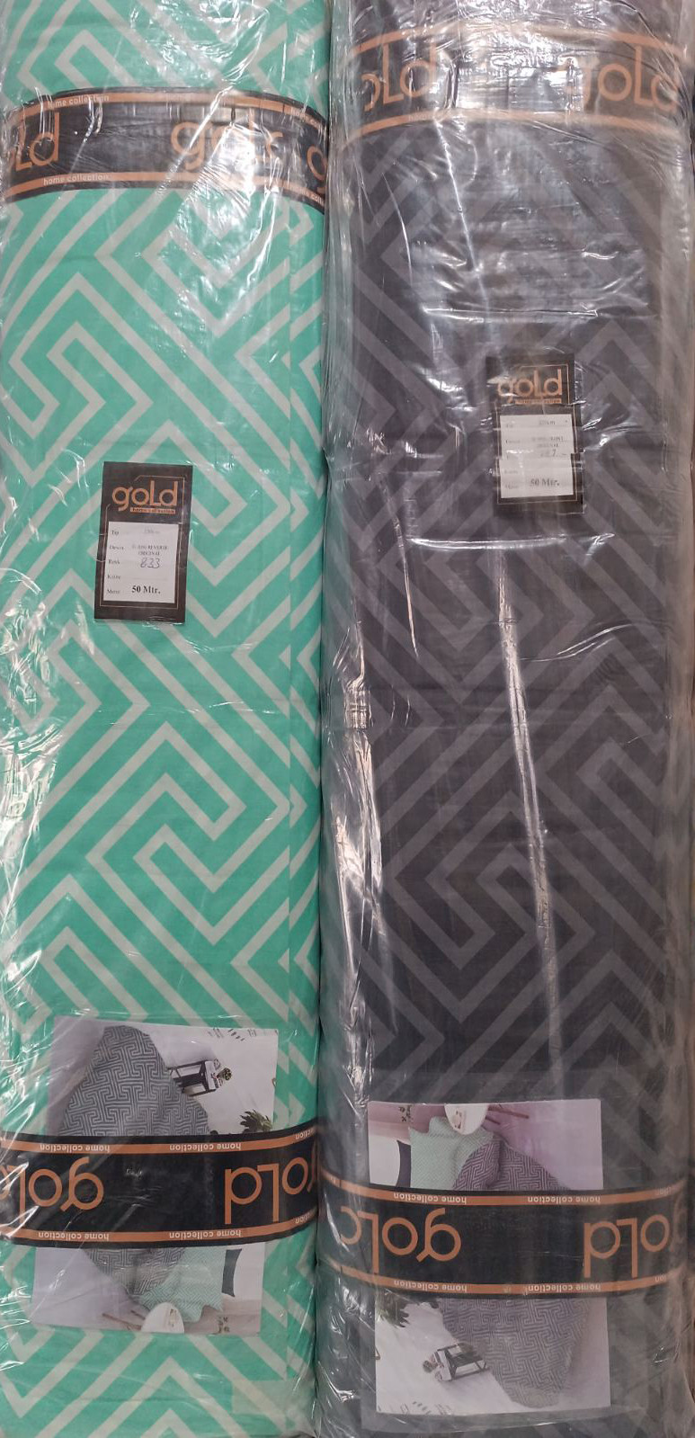 Ткань для постельного белья Бязь "Gold" Lux GL3389 (A+B) - (50м+50м)