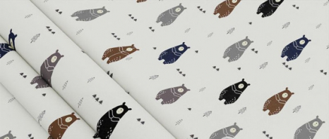 Ткань для постельного белья Бязь "Gold" Lux детская GLB7761