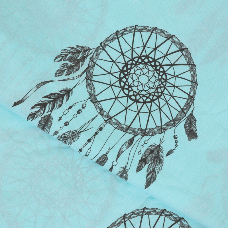 Ткань для постельного белья Бязь "Gold" Lux "Ловец снов" GL3930