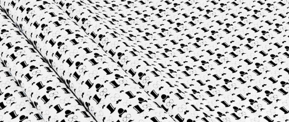 Ткань для постельного белья Сатин S-1379 (50м)