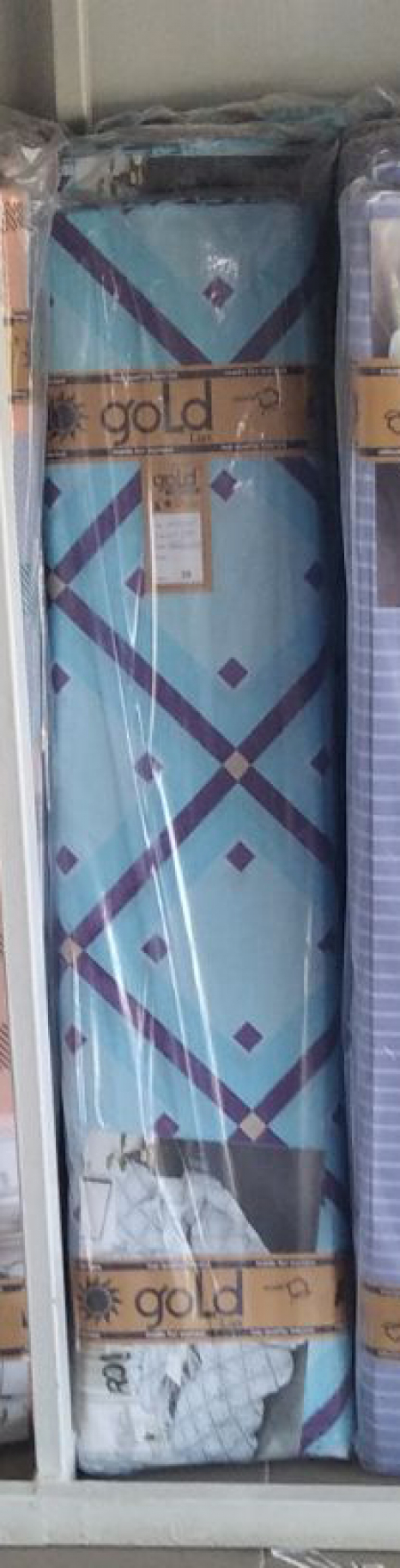 Ткань для постельного белья Бязь "Gold" Lux GL3665blue