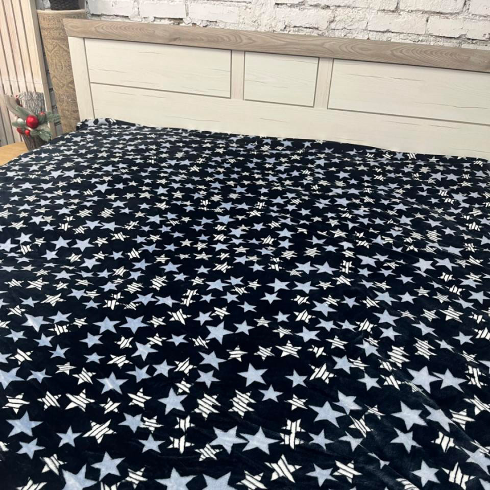 Полуторний флісовий плед №33112