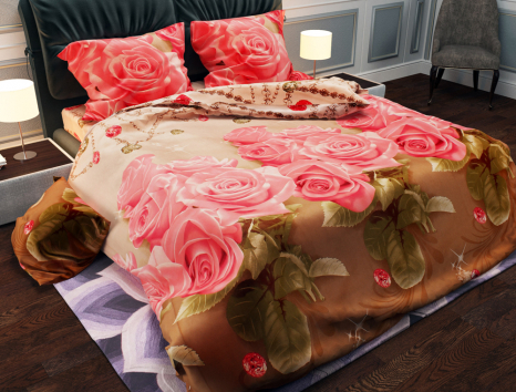 Ткань для постельного белья Бязь "Gold" Lux GL905