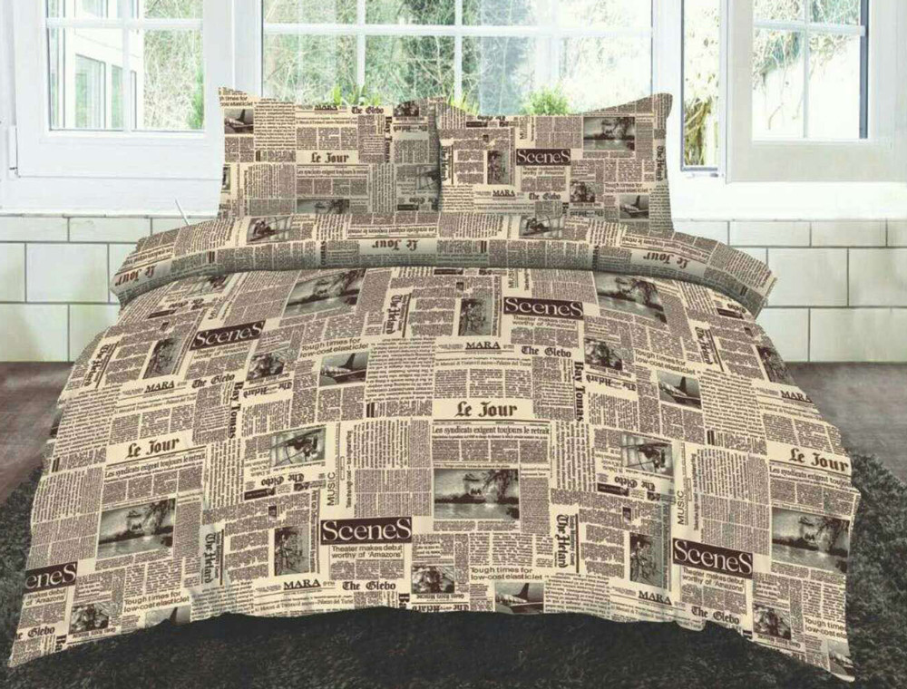 Тканина для постільної білизни Бязь "Gold" Lux GL619