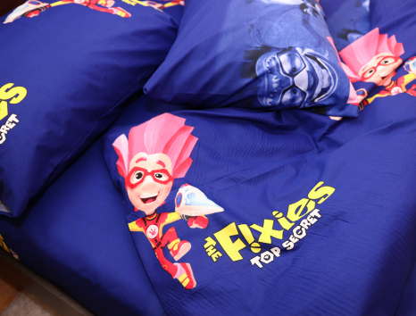 Полуторный набор постельного белья 150*220 из Ранфорса №1713844 Черешенка™