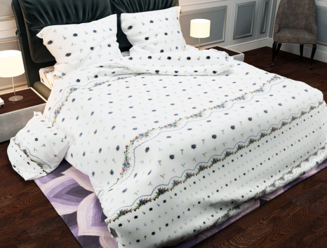 Ткань для постельного белья Бязь "Gold" Lux GL1183