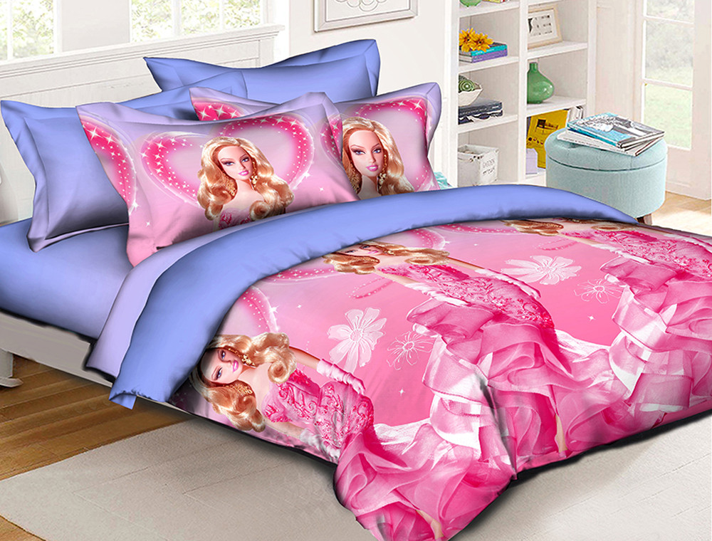 Полуторный набор постельного белья 150*220 из Ранфорса №17682 Черешенка™