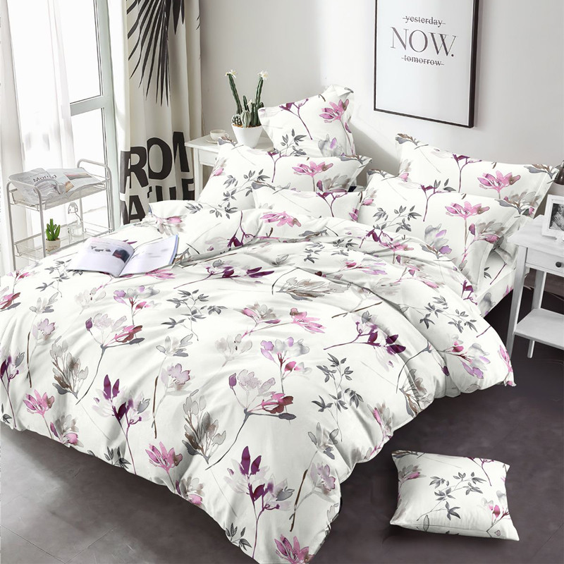 Тканина для постільної білизни Бязь "Gold" Lux GL7812violet