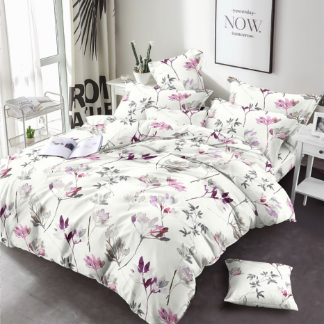 Тканина для постільної білизни Бязь "Gold" Lux GL7812violet