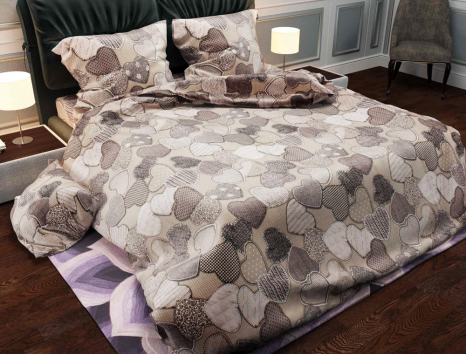 Ткань для постельного белья Бязь "Gold" Lux GL7215