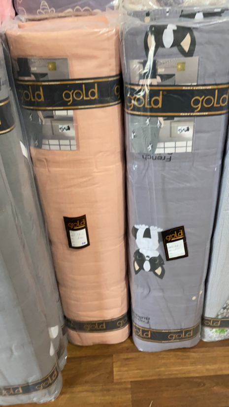 Ткань для постельного белья Бязь "Gold" Lux детская GLB230 (A+B) - (50м+50м)