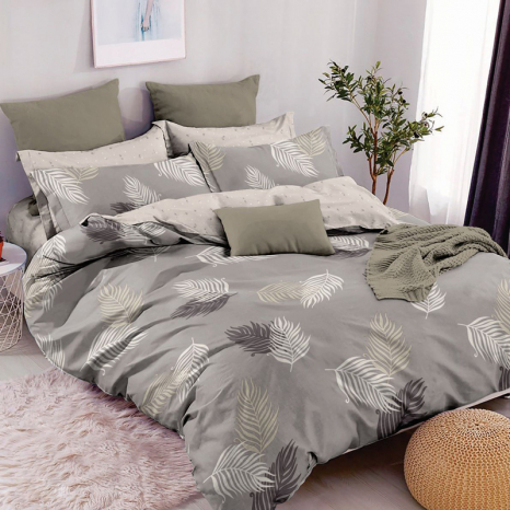 Тканина для постільної білизни Бязь "Gold" Lux GL2005beige (A+B) - (50м+50м)