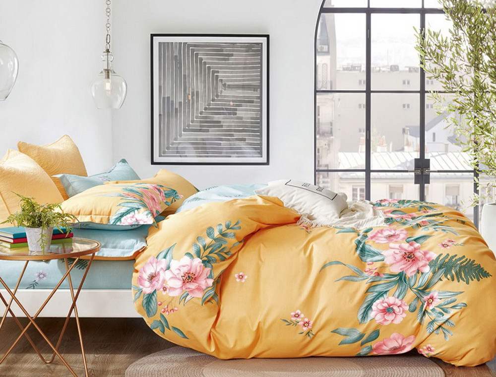 Тканина для постільної білизни Сатин S-124 (A+B) - (60м+60м)