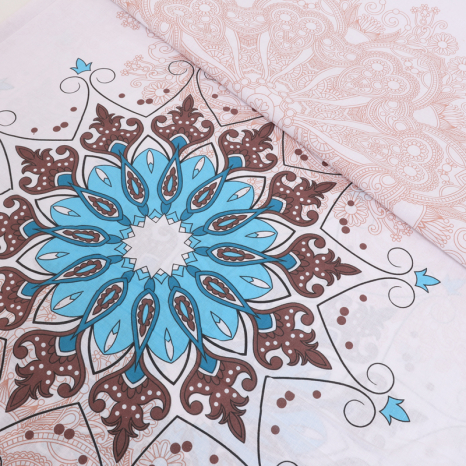 Тканина для постільної білизни Бязь "Gold" Lux GL1930 (A+B) - (50м+50м)