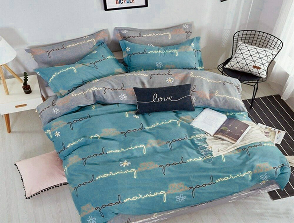 Тканина для постільної білизни Бязь "Gold" Lux GL1448 (A+B) - (50м+50м)