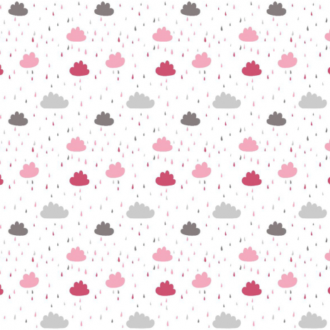 Ткань для постельного белья Фланель (байка) детcкая FLB1056pink