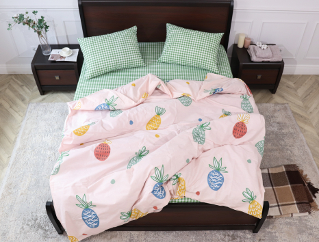 Евро макси набор постельного белья 200*220 из Бязи "Gold" №154524AB Черешенка™