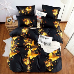 Євро-максі набір постільної білизни 200*220 із Бязі "Gold" №151243 Черешенка™