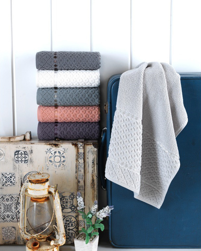 Комплект махрових рушників CESTEPE LUX DESA (90*50)