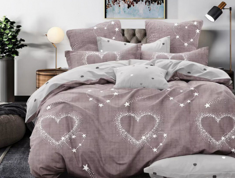 Тканина для постільної білизни Бязь "Gold" Lux GL5075 (A+B) - (50м+50м)