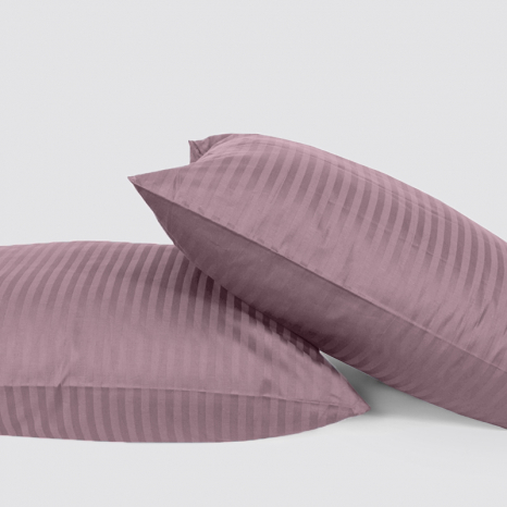 Сімейний набір постільної білизни з Страйп Сатину №541511