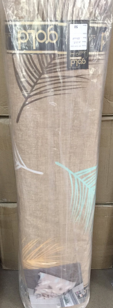 Ткань для постельного белья Бязь "Gold" Lux GL7719brown