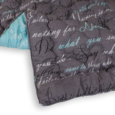 Євро ковдра мікрофібра/холофайбер двостороння №40129