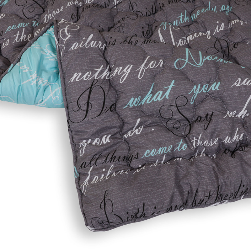 Євро ковдра мікрофібра/холофайбер двостороння №40129