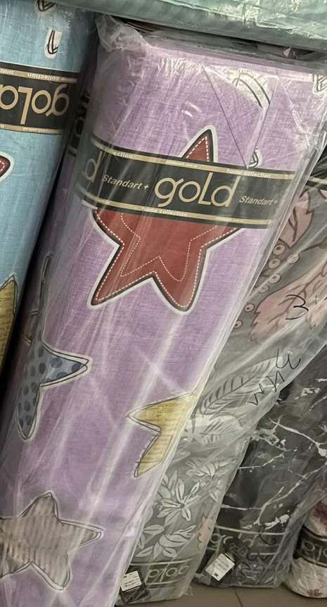 Тканина для постільної білизни Бязь "Gold" Lux GL3737pink