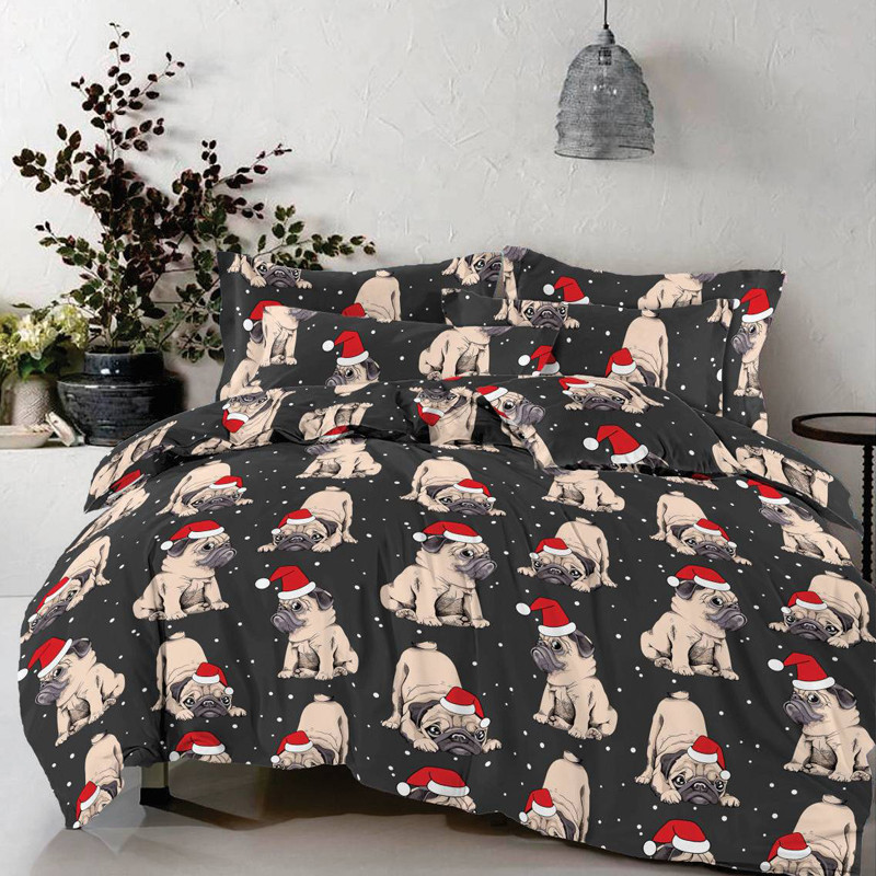 Ткань для постельного белья Бязь "Gold" Lux GL3477dark