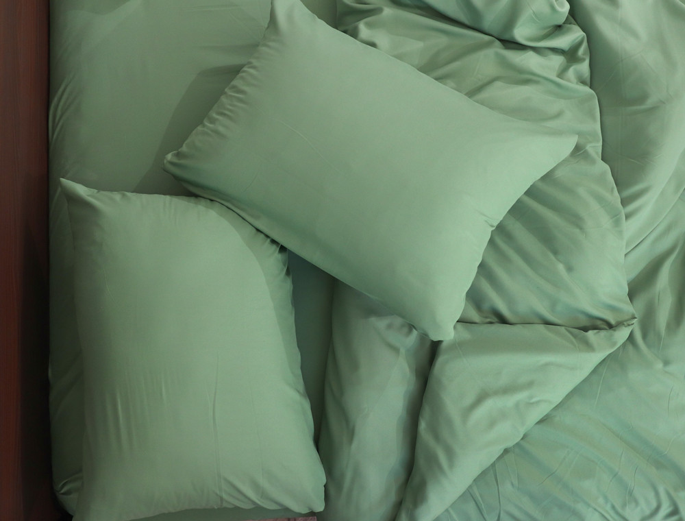 Сімейний набір постільної білизни 240*220 із мікрофібри №2017022 Черешенька™