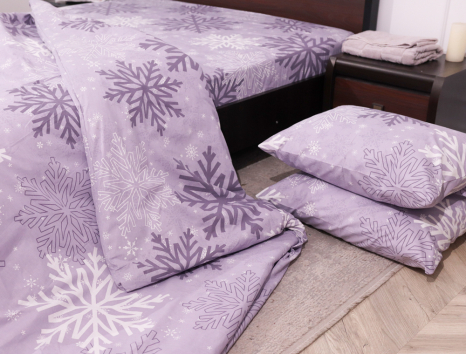 Полуторний набір постільної білизни 150*220 із Бязі "Gold" №1511350 Черешенька™