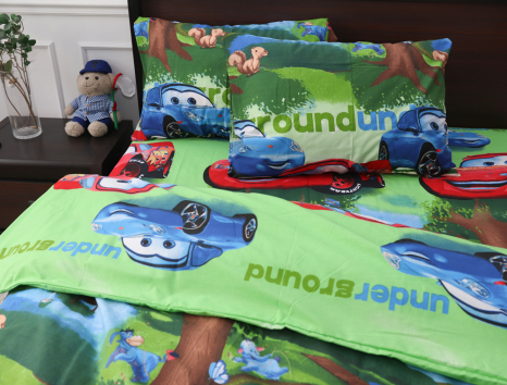 Дитячий комплект з Бязі "Gold" №165606 Черешенка™