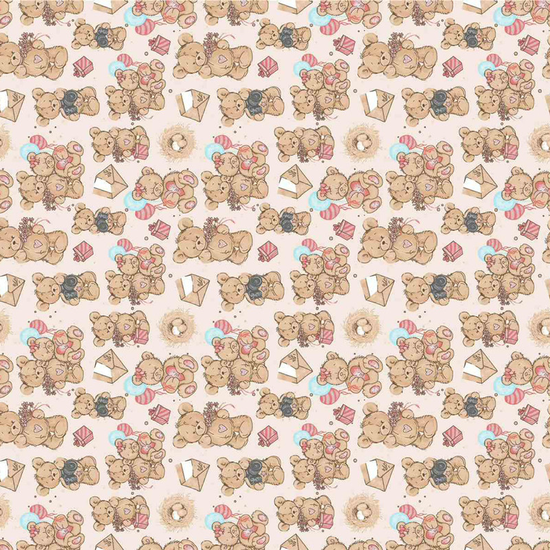 Тканина для постільної білизни Фланель (байка) дитяча FLB1089