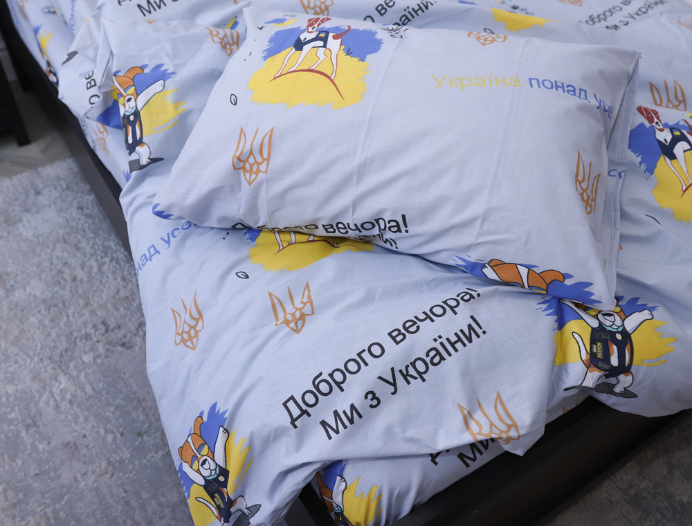 Євро-максі набір постільної білизни 200*220 із Бязі "Gold" №1530674 Черешенка™