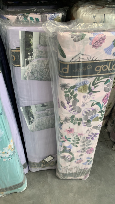 Ткань для постельного белья Бязь "Gold" Lux GL7918 (A+B) - (50м+50м)