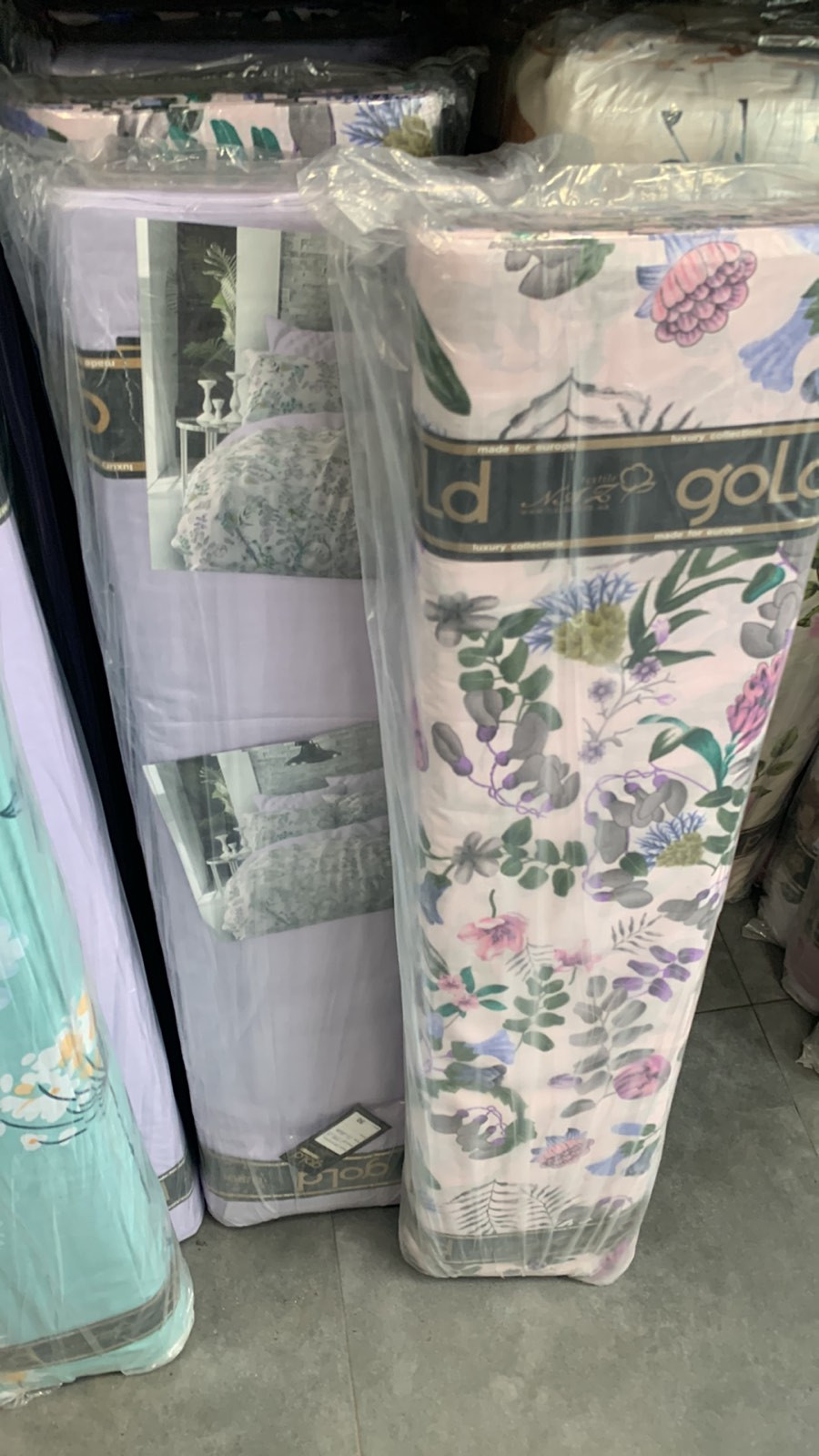 Ткань для постельного белья Бязь "Gold" Lux GL7918 (A+B) - (50м+50м)